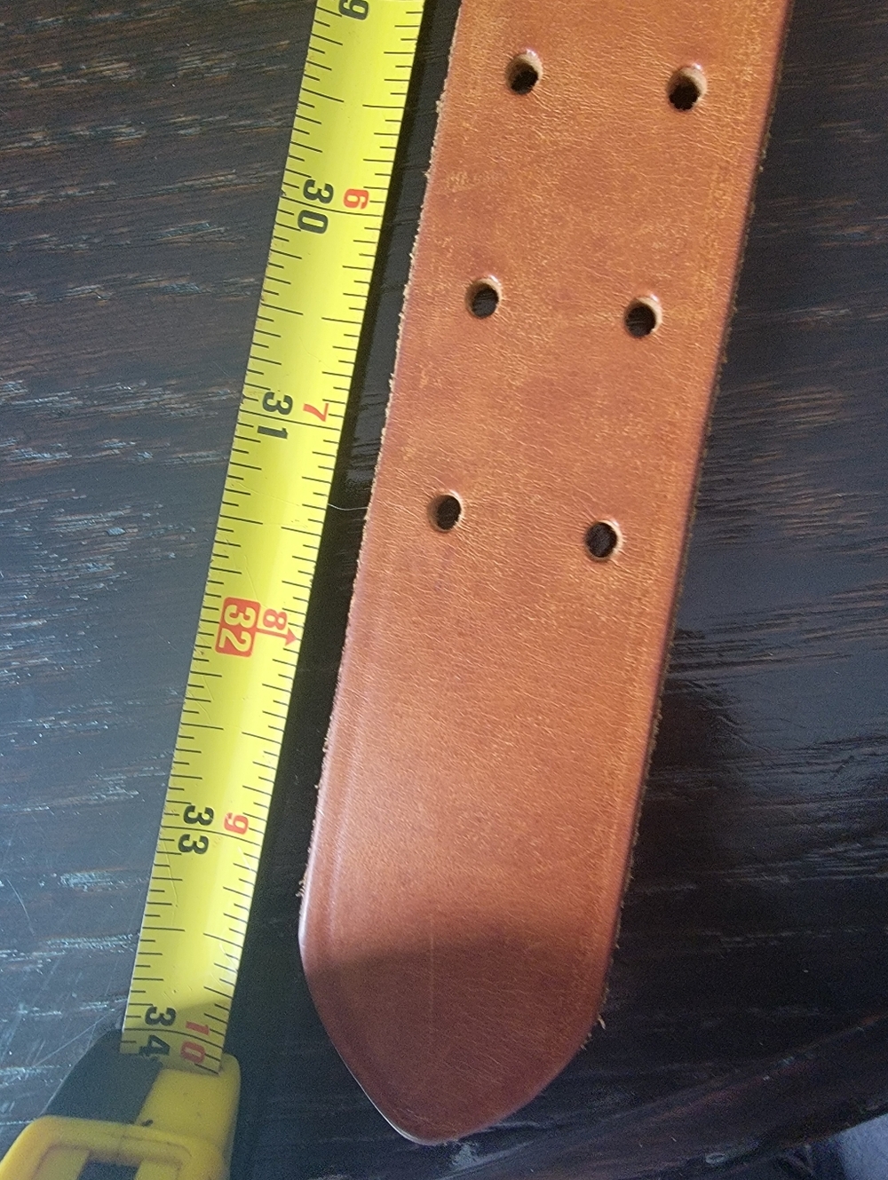 Abercrombie&Fitch leather Belt - Picture 6 of 7